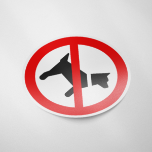 Verboden voor honden (P021)