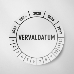 Vervaldatum- 2023-Wit