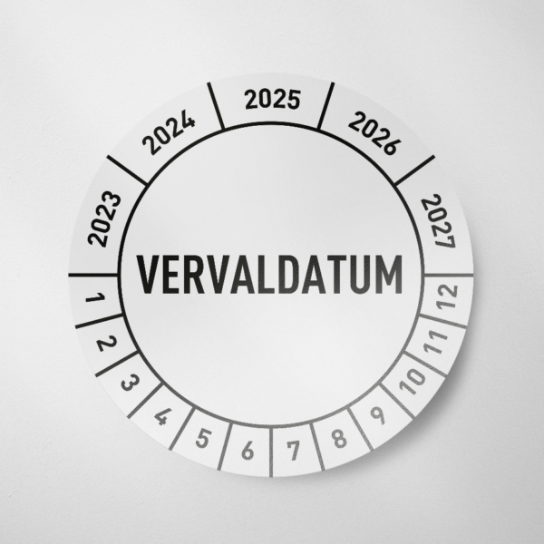 Vervaldatum- 2023-Wit