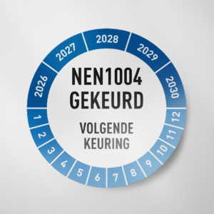 NEN1004- Keuringssticker- 2026- Blauw