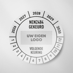 NEN2484- Logo- Keuringssticker- 2026- Wit