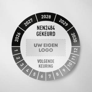 NEN2484- Logo- Keuringssticker- 2026- Zwart