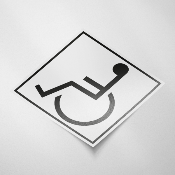 Pictogram- Toegang voor rolstoelgebruikers
