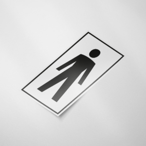 Pictogram- Toilet Heren