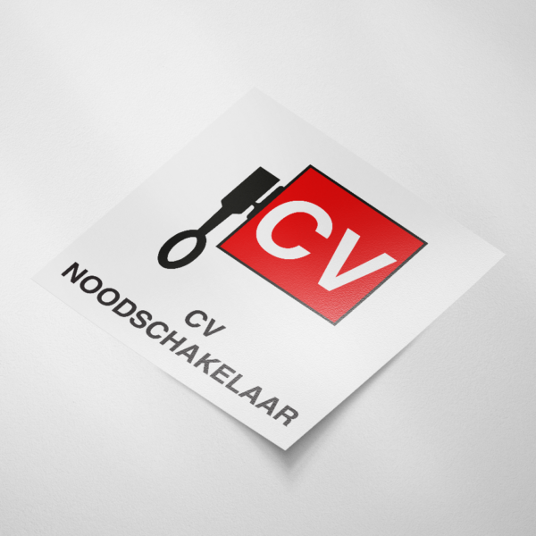 Pictogram- Locatie aanduiding cv noodschakelaar