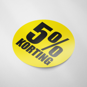 Sale sticker BLACK FRIDAY 90% (Rechthoek/Zwart)