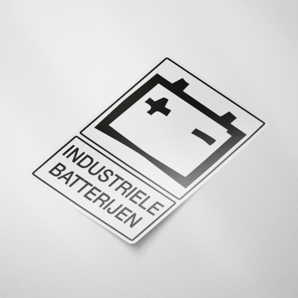 Pictogram- Industriële Batterijen