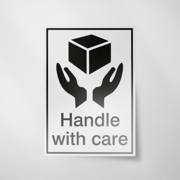 Pictogram- Handle with care