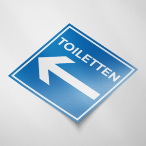 Toiletten links (Vierkant-Blauw)