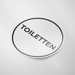 Toiletten (rond/wit)