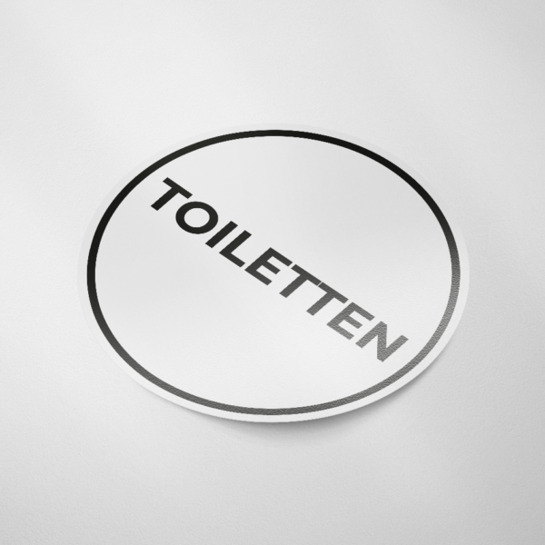 Toiletten (rond/wit)