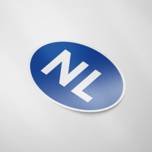 Auto Sticker - Nederland (Blauw)