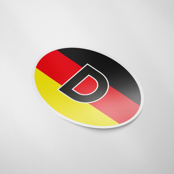 Auto Sticker - Duitsland (Vlag)