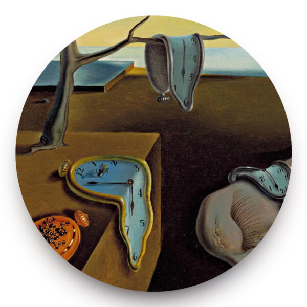 De volharding der herinnering - Salvador Dali - Behangcirkel