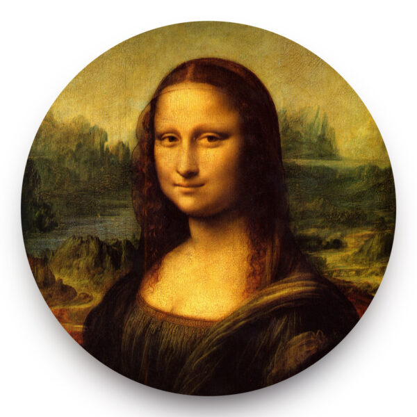 Mona Lisa - Leonardo Da Vinci - Behangcirkel