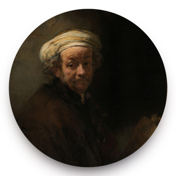 Zelfportret als de apostel Paulus - Rembrandt van Rijn - Behangcirkel