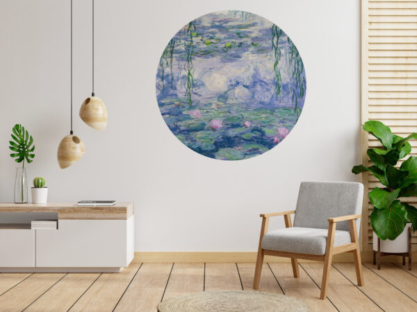 Waterlelies Nympheas - Claude Monet - Behangcirkel