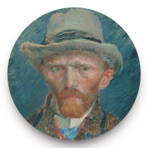 Zelfportret - Vincent van Gogh - Behangcirkel