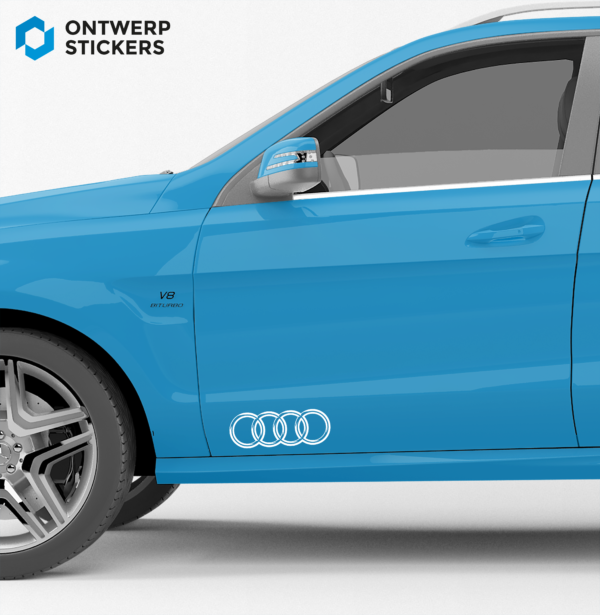 Auto sticker, Audi - Snijfolie
