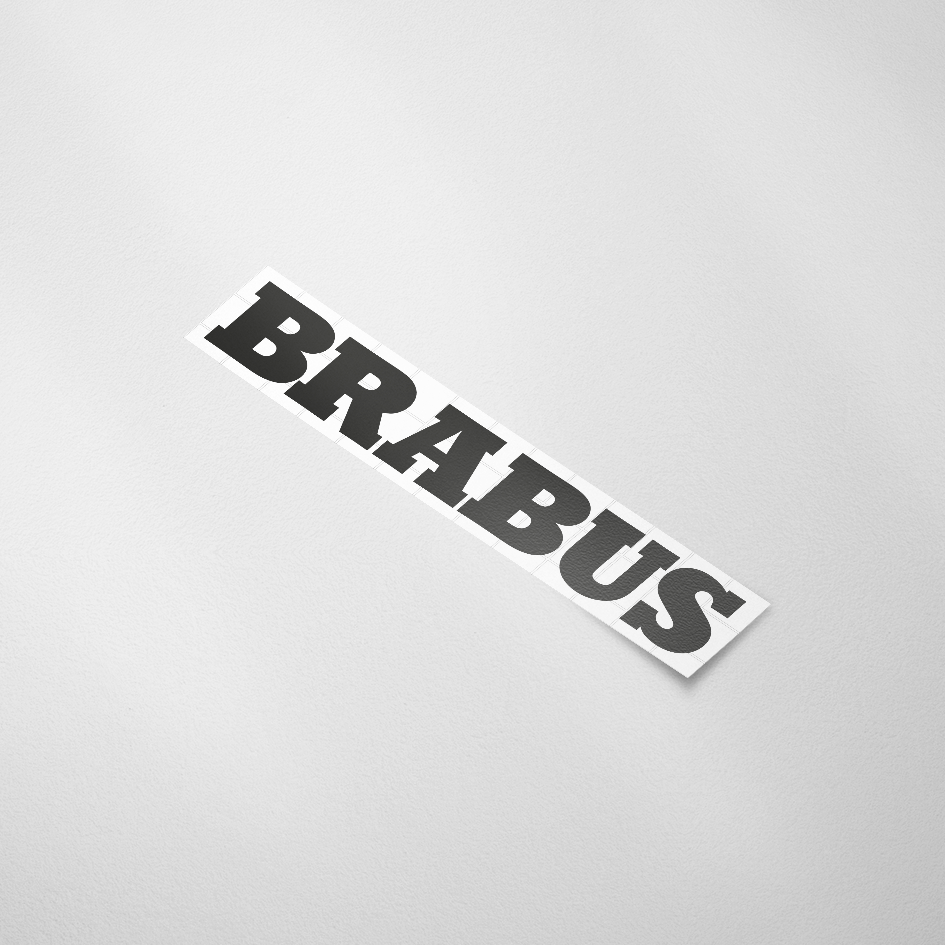 Auto BRABUS Logo - Snijfolie -