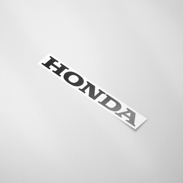 Auto sticker, Honda tekst - Snijfolie