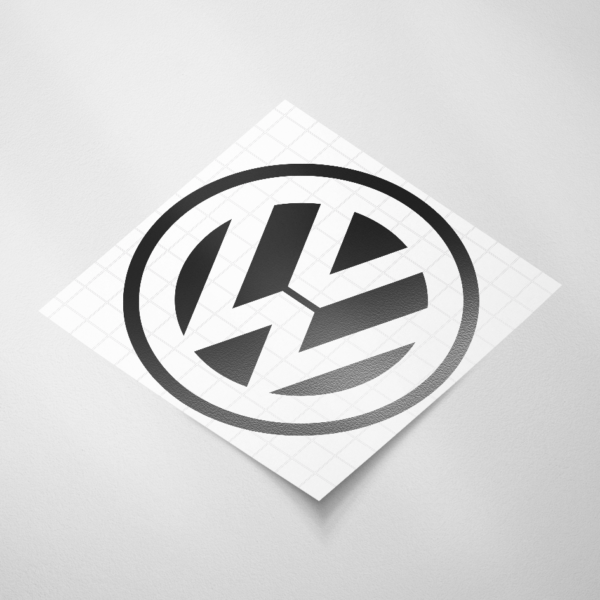 Auto sticker, Volkswagen logo - Snijfolie