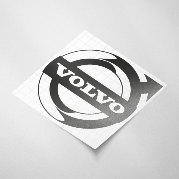 Auto sticker, Volvo logo - Snijfolie