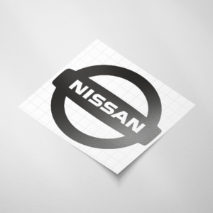 Auto sticker, Nissan logo - Snijfolie