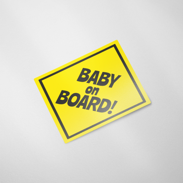 Auto Sticker, Baby on Board
