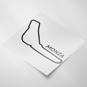 Circuit sticker, Autodromo Nazionale Monza - Snijfolie