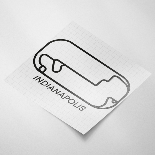 Circuit sticker van deIndianapolis Motor Speedway