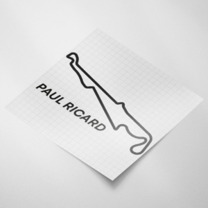 Circuit sticker, Circuit Paul Ricard - Snijfolie
