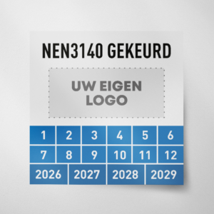 NEN3140- Logo - Vierkant- 2026 - Blauw