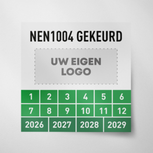 NEN1004- Keuringssticker- Logo- Vierkant- 2026- Groen