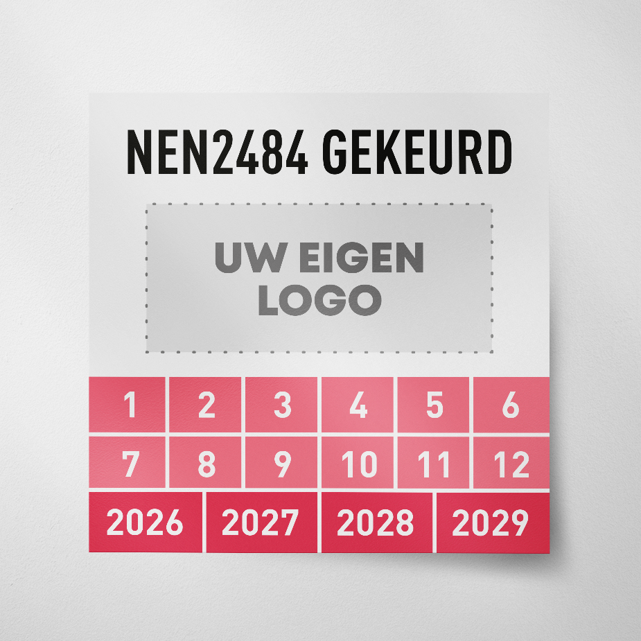 NEN2484- Keuringssticker- Logo-Vierkant- 2026- Rood