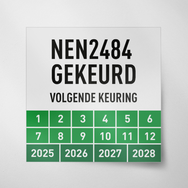Keuringssticker NEN2484